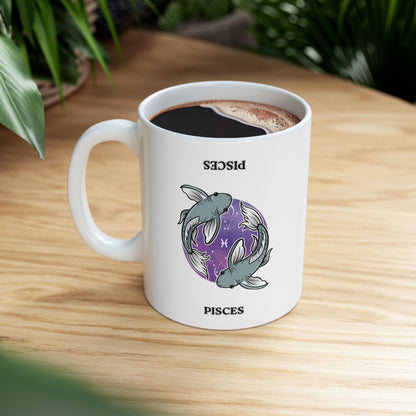 Artistic Ocean-Themed Ceramic Mug, Unique Gift for Sea Lovers, Nautical Decor, Whale Design, Beach Vibes