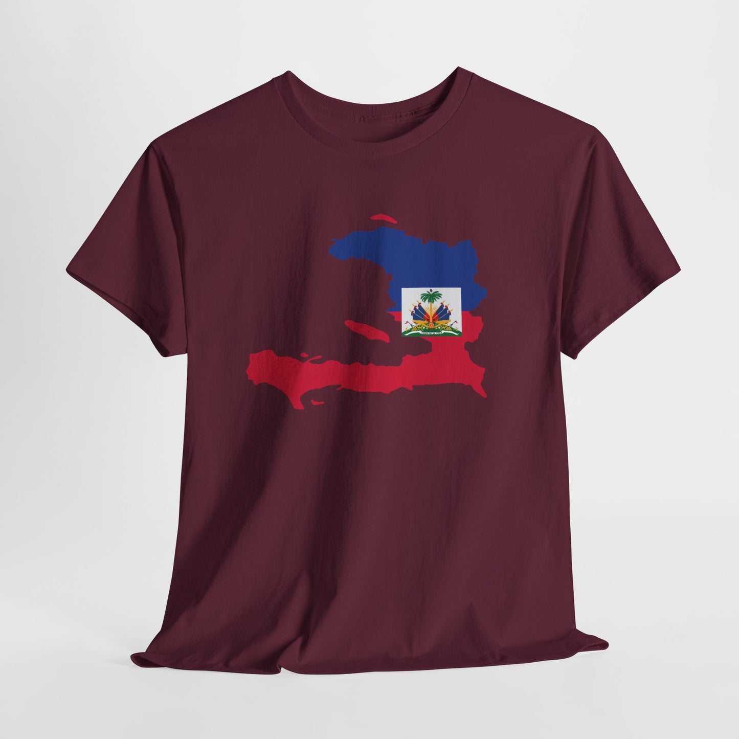 Haiti Map Flag T-Shirt — Haitian Pride Tee