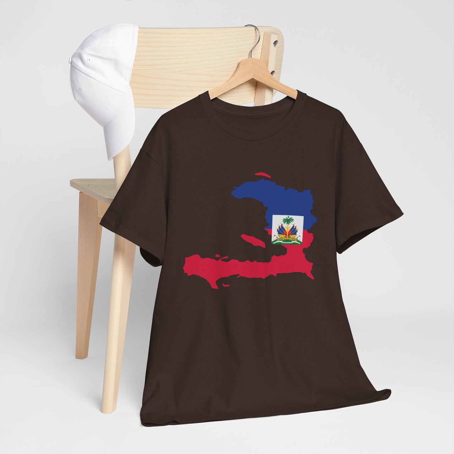 Haiti Map Flag T-Shirt — Haitian Pride Tee