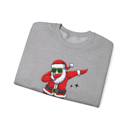 Festive Santa Dab Sweatshirt | Merry Christmas Gift, Holiday Apparel, Unisex Crewneck, Cozy Sweater, Christmas Sweatshirt