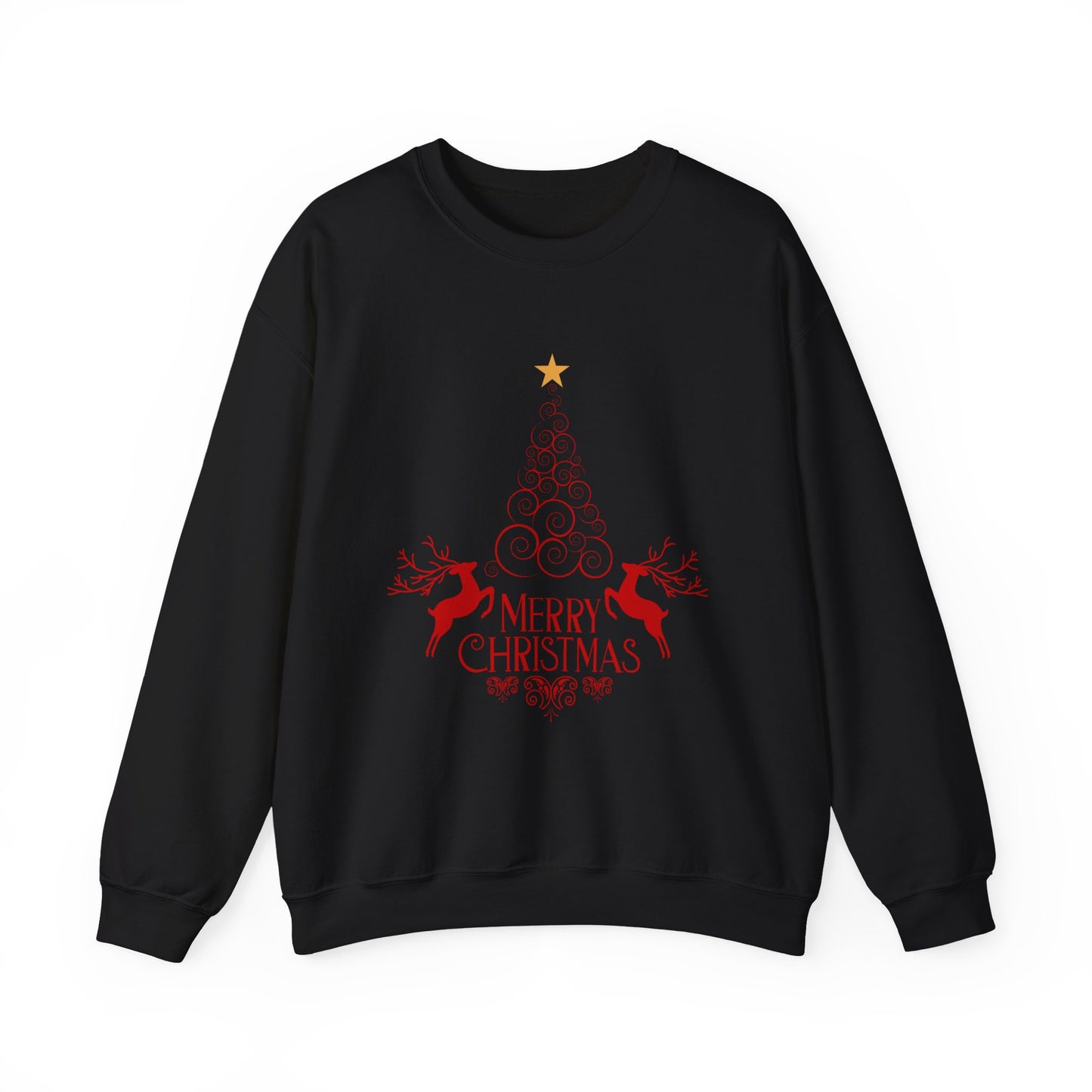 Christmas Crewneck Sweatshirt, Cozy Holiday Sweater, Merry Christmas Gift, Unisex Winter Apparel, Festive Sweatshirt