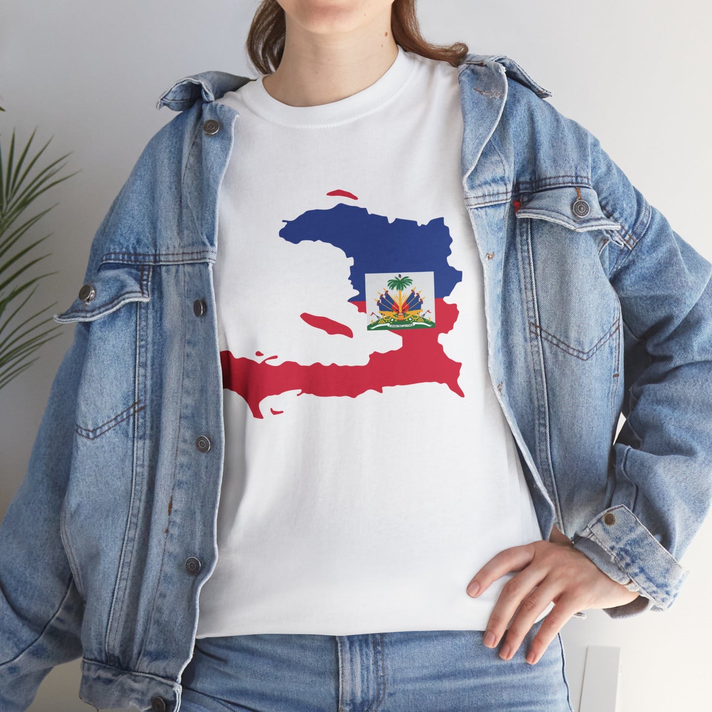 Haiti Map Flag T-Shirt — Haitian Pride Tee