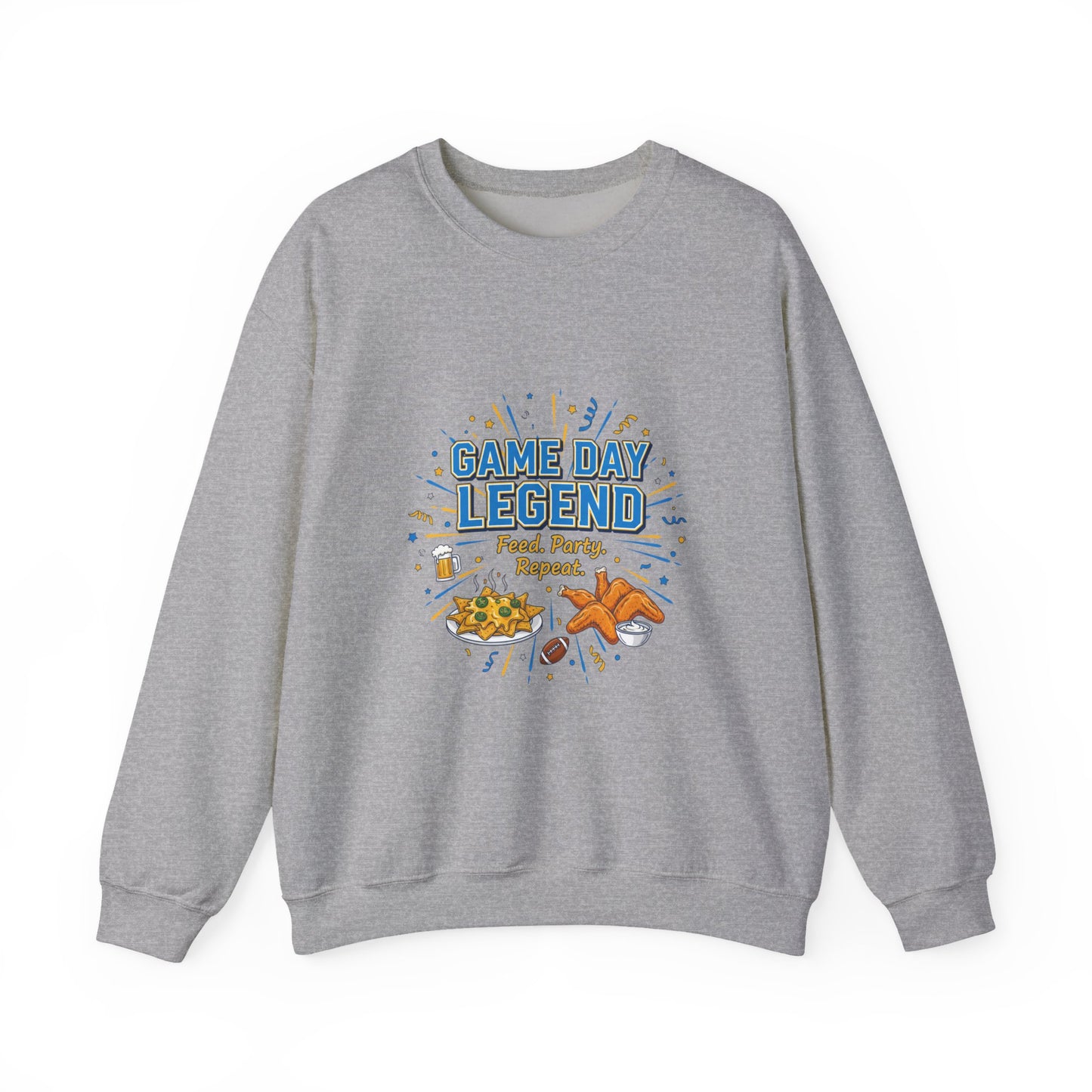 Game Day Legend Sweatshirt | Super Bowl Party, Game Day Humor