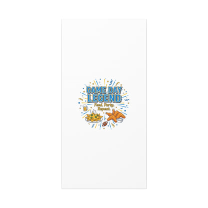 Game Day Legend Canvas | Super Bowl Party, Game Day Humor