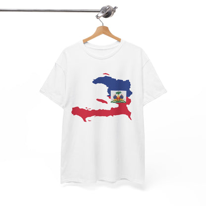 Haiti Map Flag T-Shirt — Haitian Pride Tee