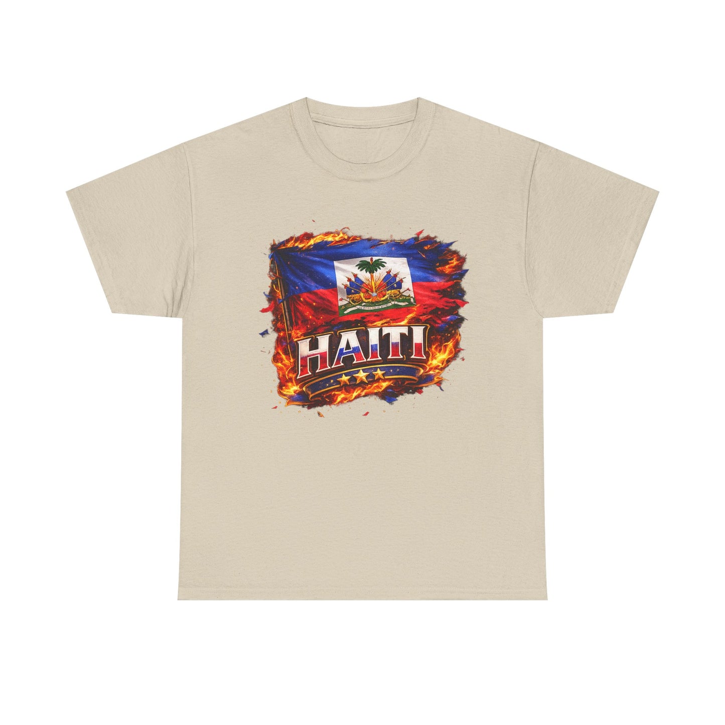Haiti Flag T-Shirt – Vintage Grunge Haiti Pride Tee