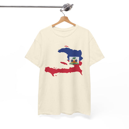 Haiti Map Flag T-Shirt — Haitian Pride Tee