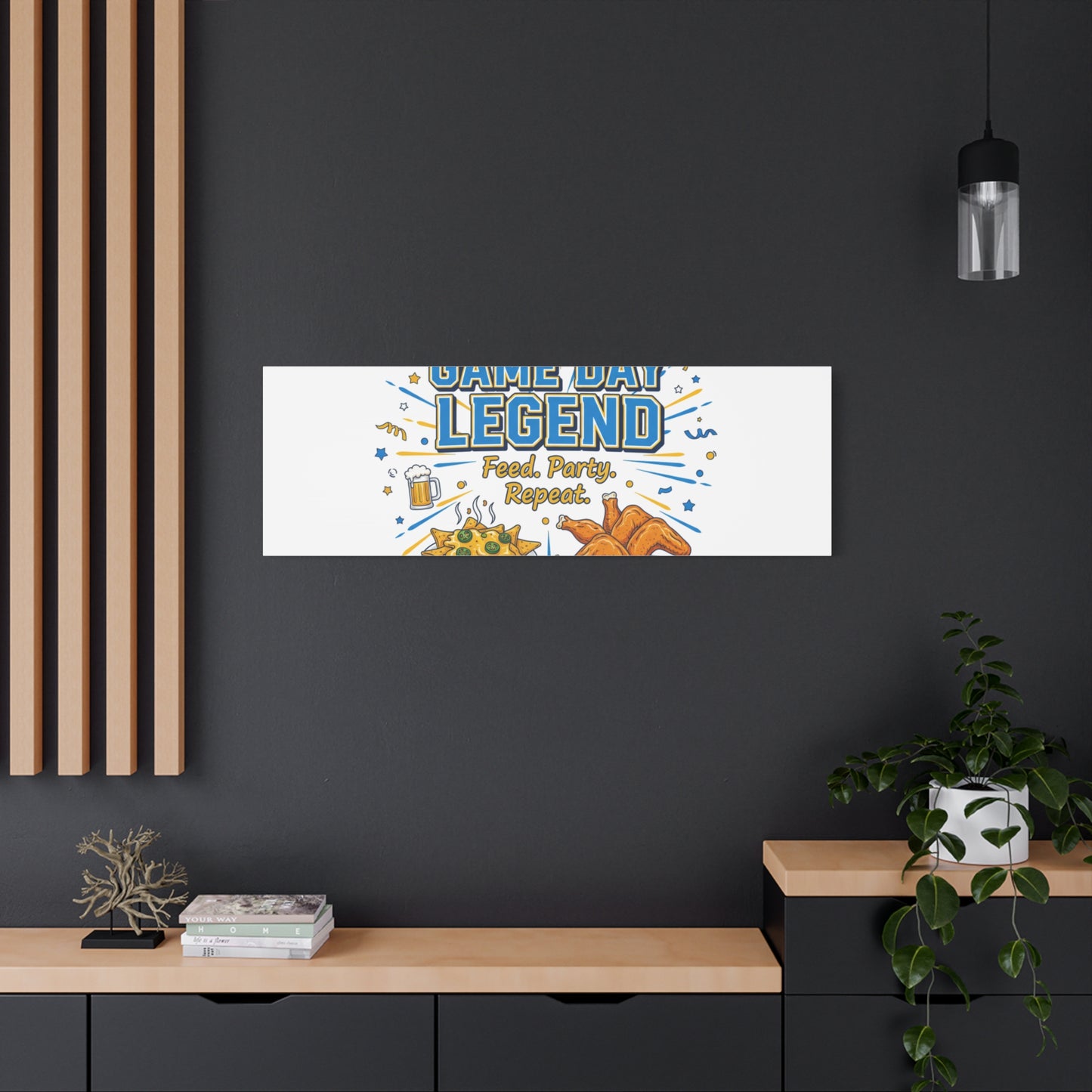 Game Day Legend Canvas | Super Bowl Party, Game Day Humor