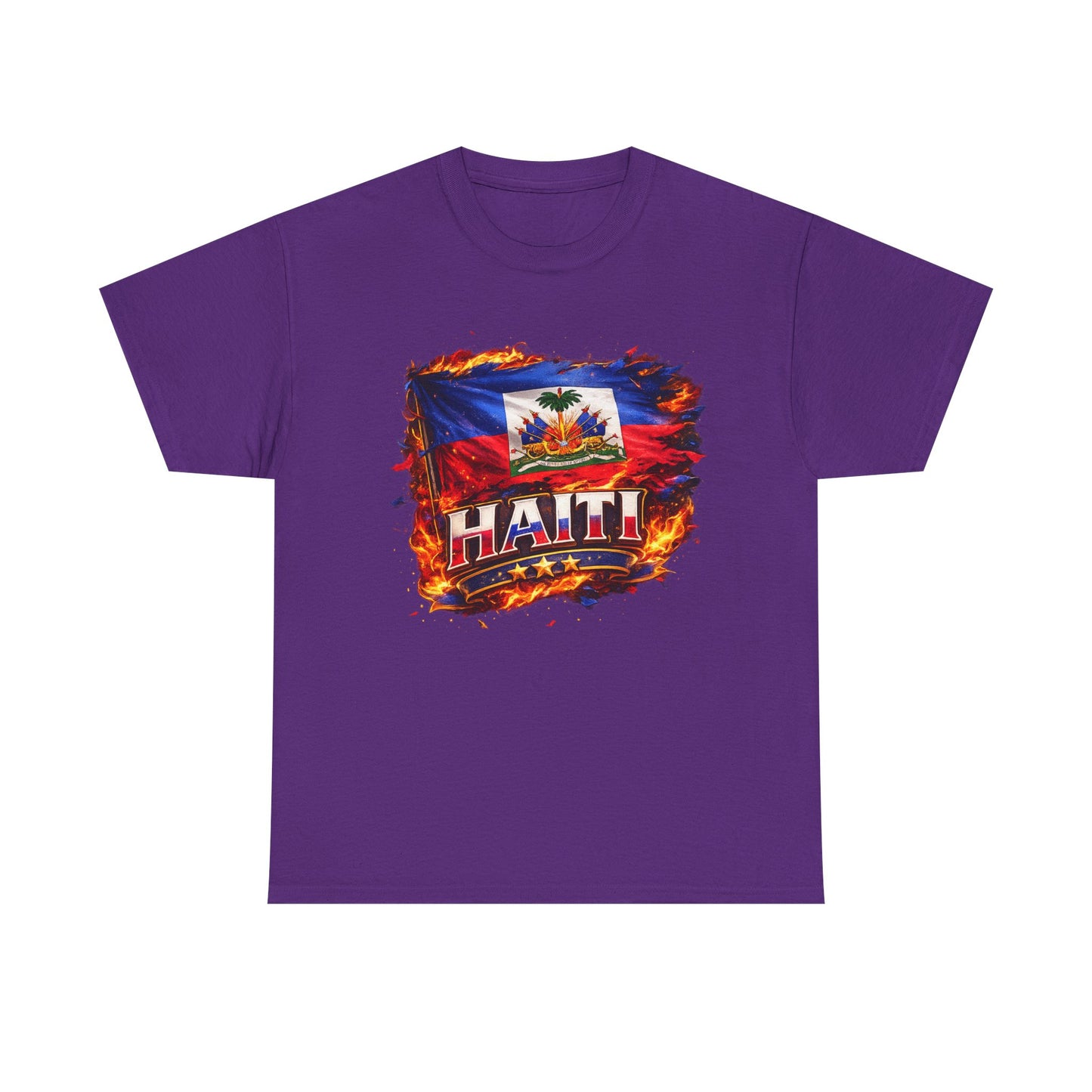 Haiti Flag T-Shirt – Vintage Grunge Haiti Pride Tee