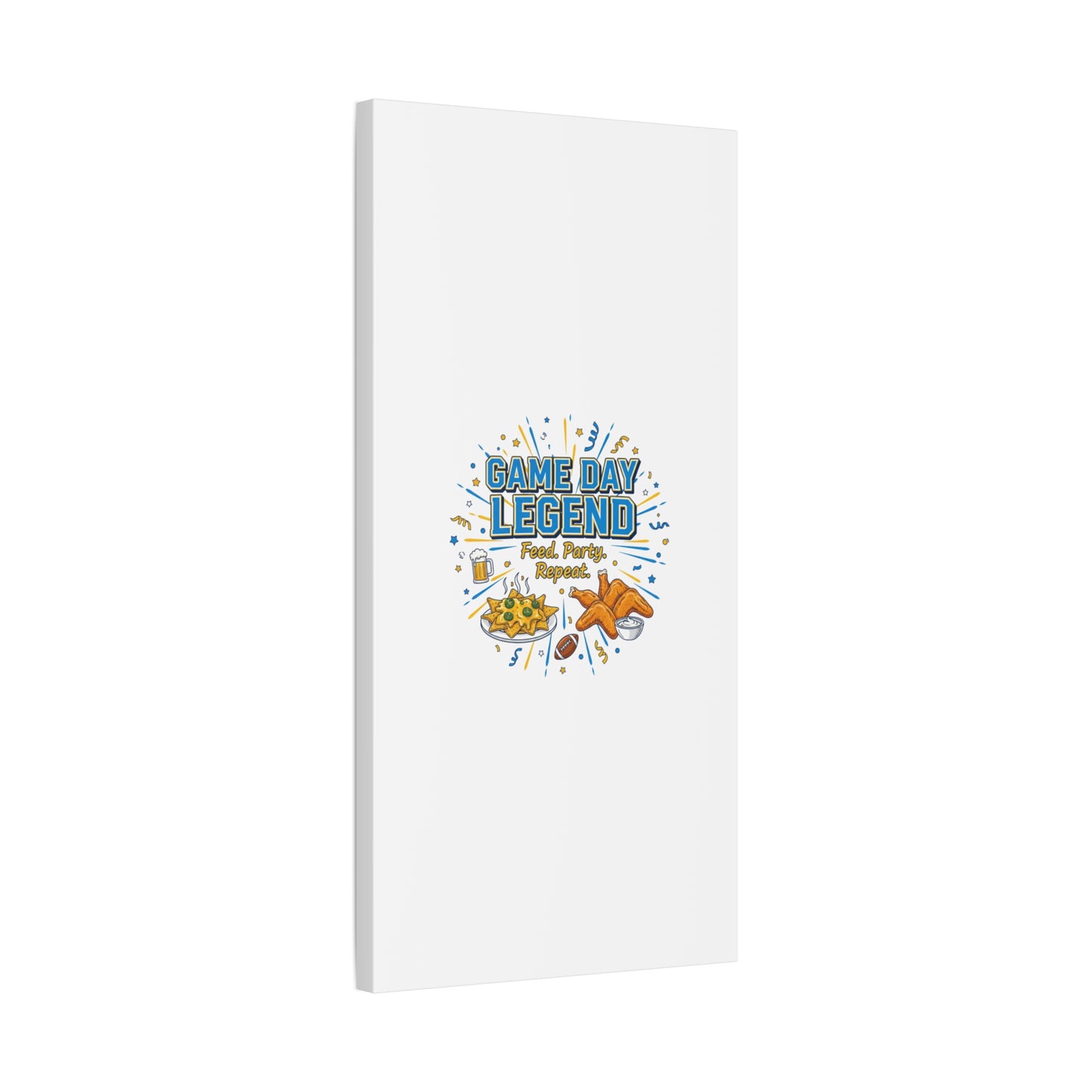 Game Day Legend Canvas | Super Bowl Party, Game Day Humor