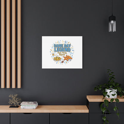Game Day Legend Canvas | Super Bowl Party, Game Day Humor