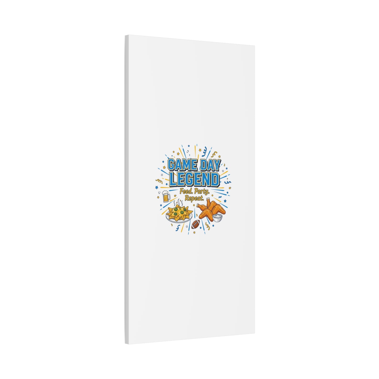 Game Day Legend Canvas | Super Bowl Party, Game Day Humor