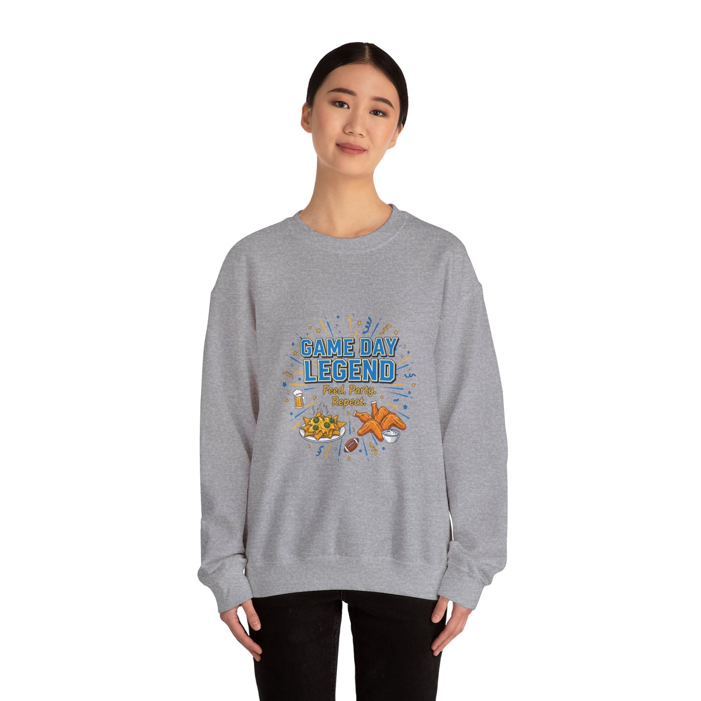 Game Day Legend Sweatshirt | Super Bowl Party, Game Day Humor