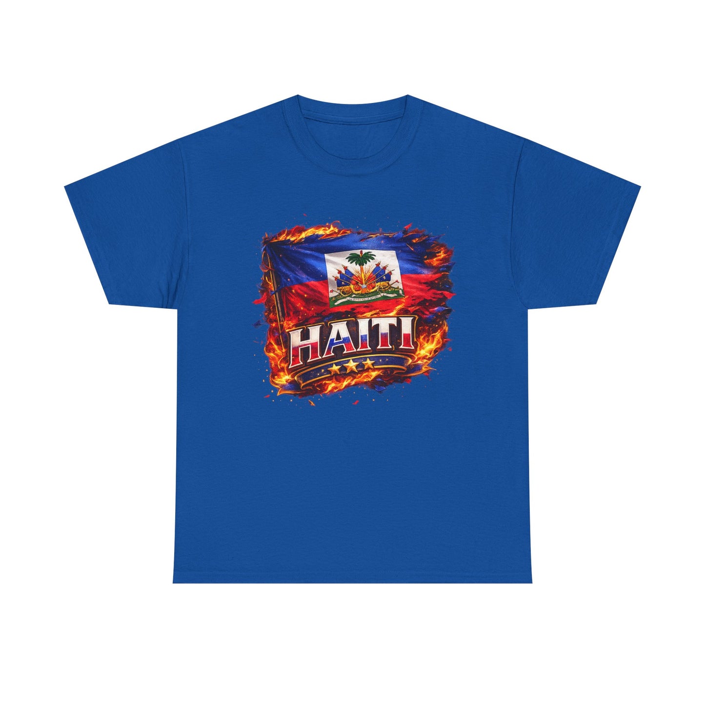 Haiti Flag T-Shirt – Vintage Grunge Haiti Pride Tee