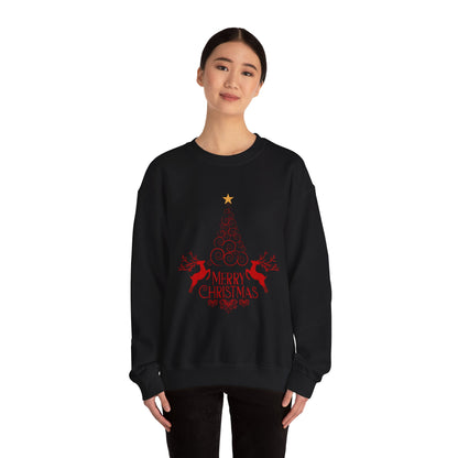Christmas Crewneck Sweatshirt, Cozy Holiday Sweater, Merry Christmas Gift, Unisex Winter Apparel, Festive Sweatshirt