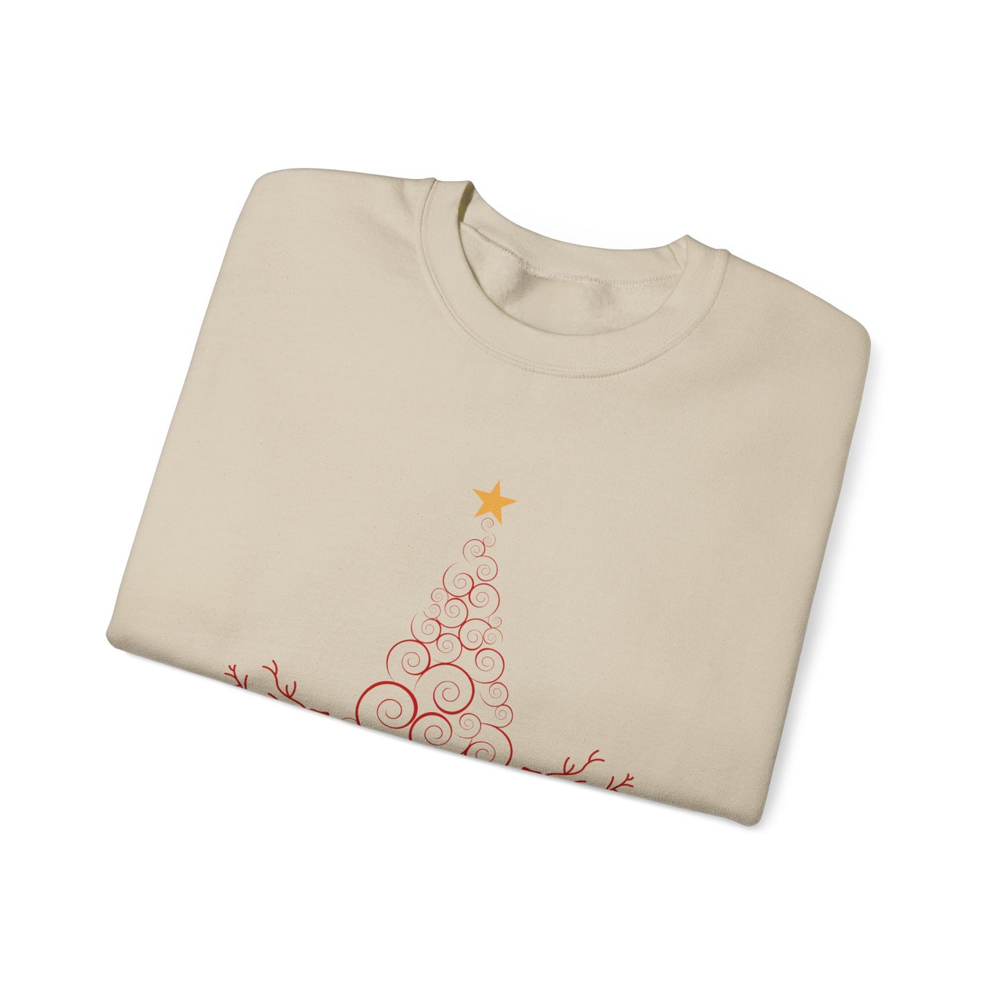 Christmas Crewneck Sweatshirt, Cozy Holiday Sweater, Merry Christmas Gift, Unisex Winter Apparel, Festive Sweatshirt