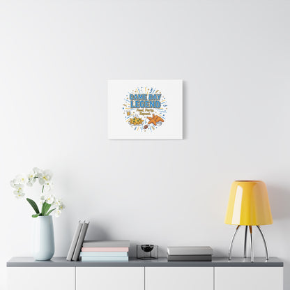 Game Day Legend Canvas | Super Bowl Party, Game Day Humor