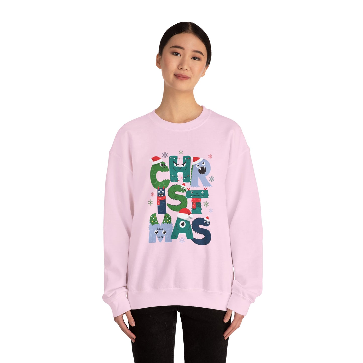 Christmas Cheer Unisex Sweatshirt, Cozy Holiday Crewneck, Festive Gift for Her/Him, Winter Apparel, Xmas Sweater