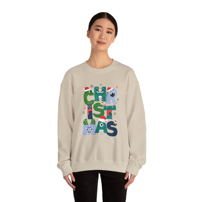 Christmas Cheer Unisex Sweatshirt, Cozy Holiday Crewneck, Festive Gift for Her/Him, Winter Apparel, Xmas Sweater