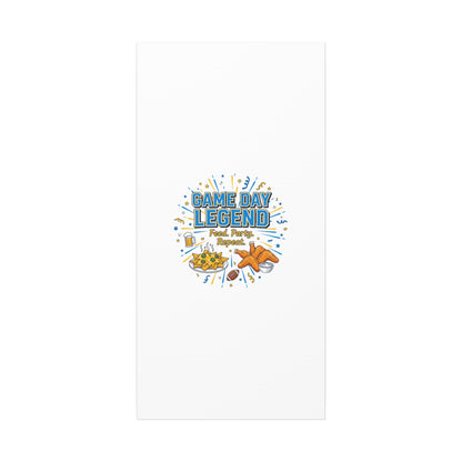 Game Day Legend Canvas | Super Bowl Party, Game Day Humor