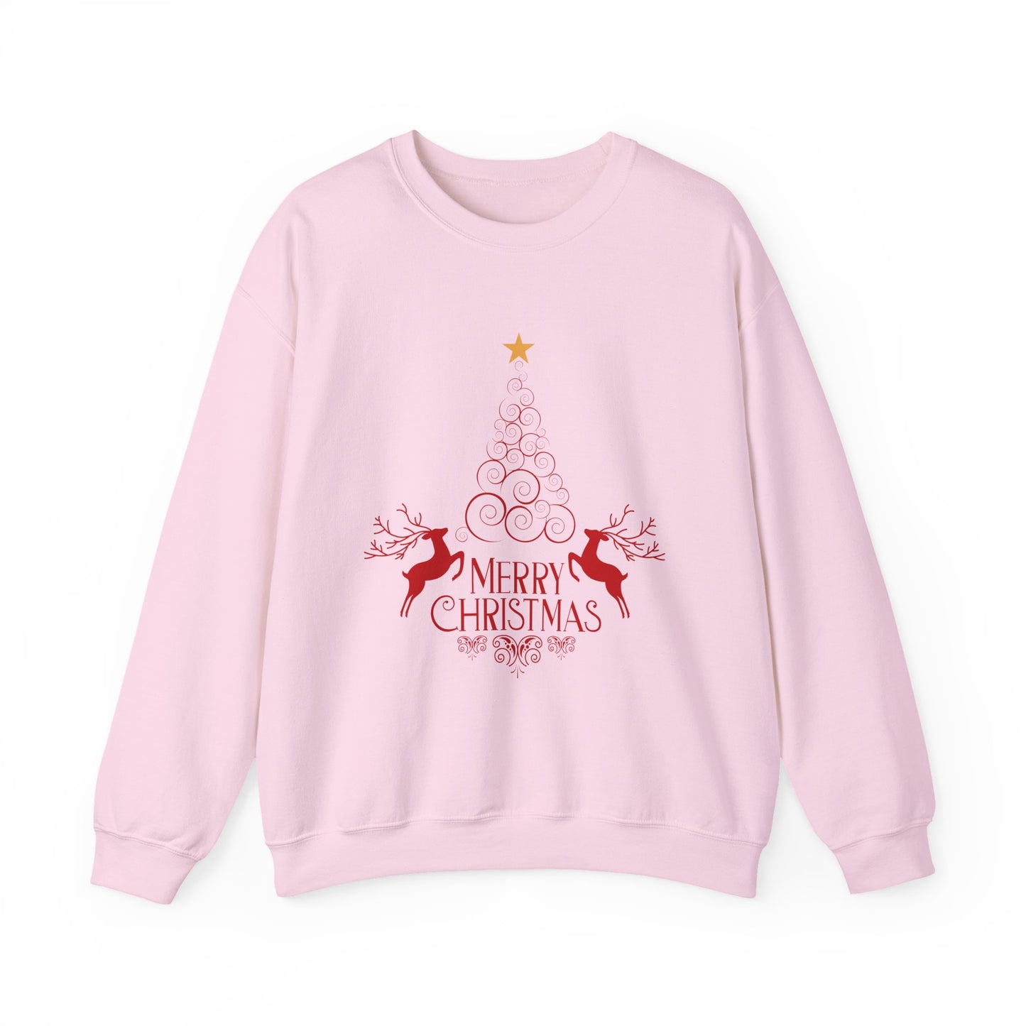 Christmas Crewneck Sweatshirt, Cozy Holiday Sweater, Merry Christmas Gift, Unisex Winter Apparel, Festive Sweatshirt