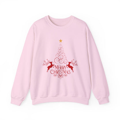 Christmas Crewneck Sweatshirt, Cozy Holiday Sweater, Merry Christmas Gift, Unisex Winter Apparel, Festive Sweatshirt