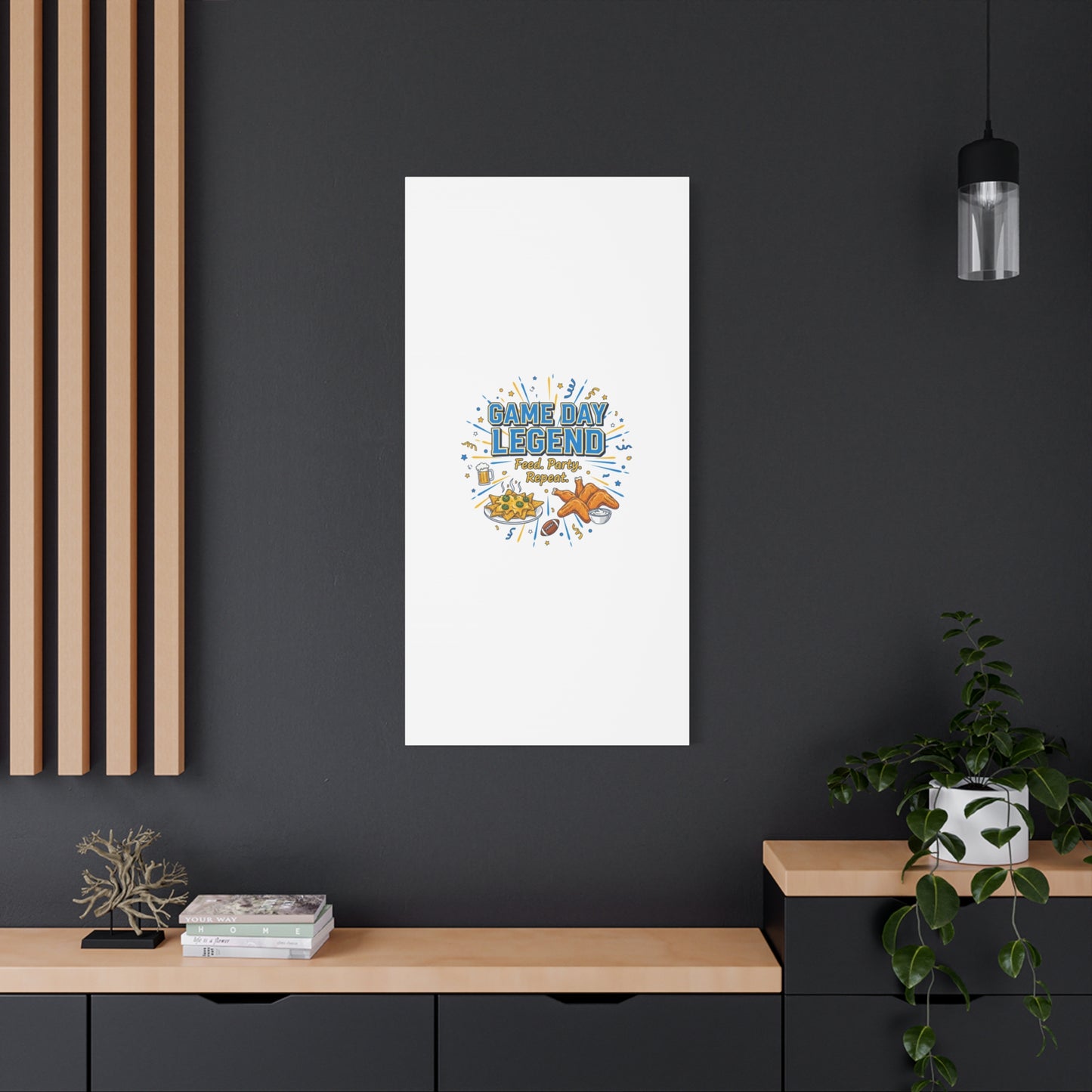 Game Day Legend Canvas | Super Bowl Party, Game Day Humor
