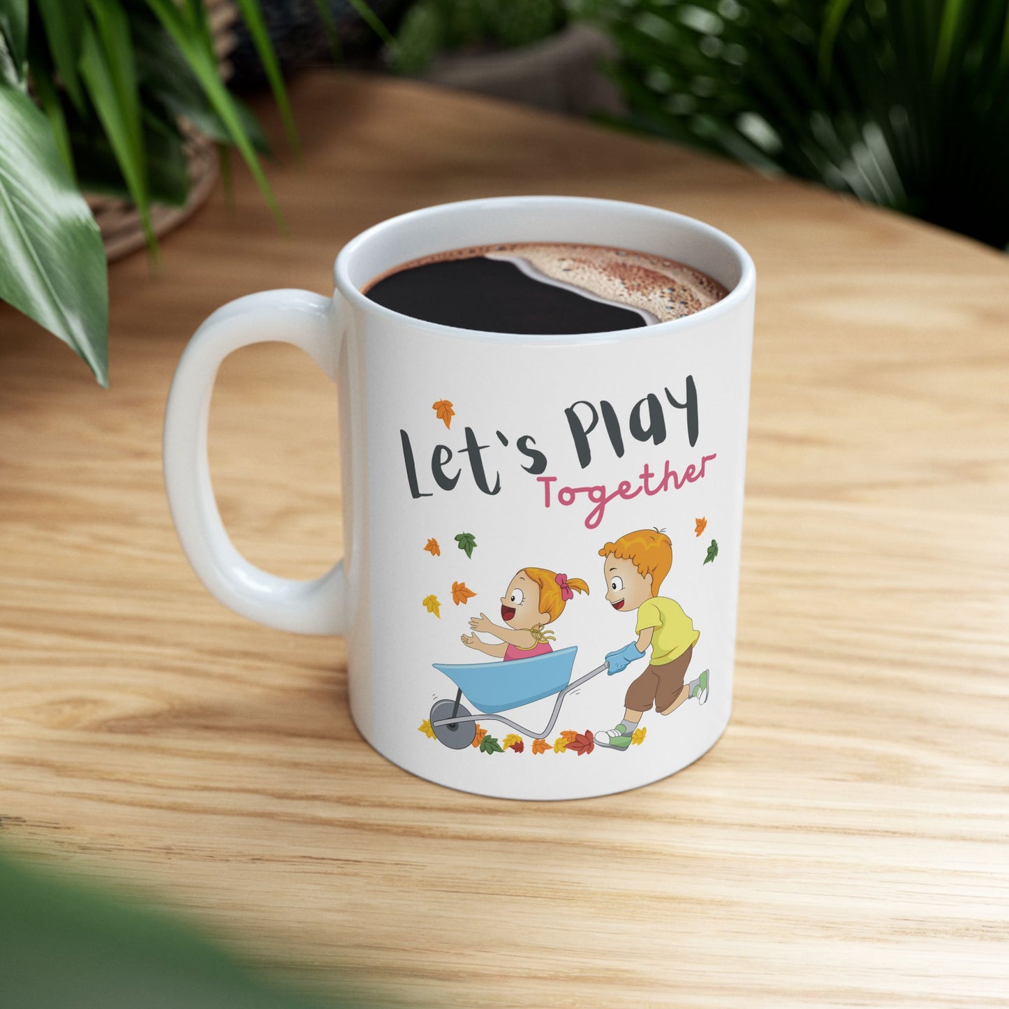 Autumn Adventure Ceramic Mug - Perfect for Cozy Moments, Family Gatherings, Fall Decor, Warm Beverages, Gifts for Moms