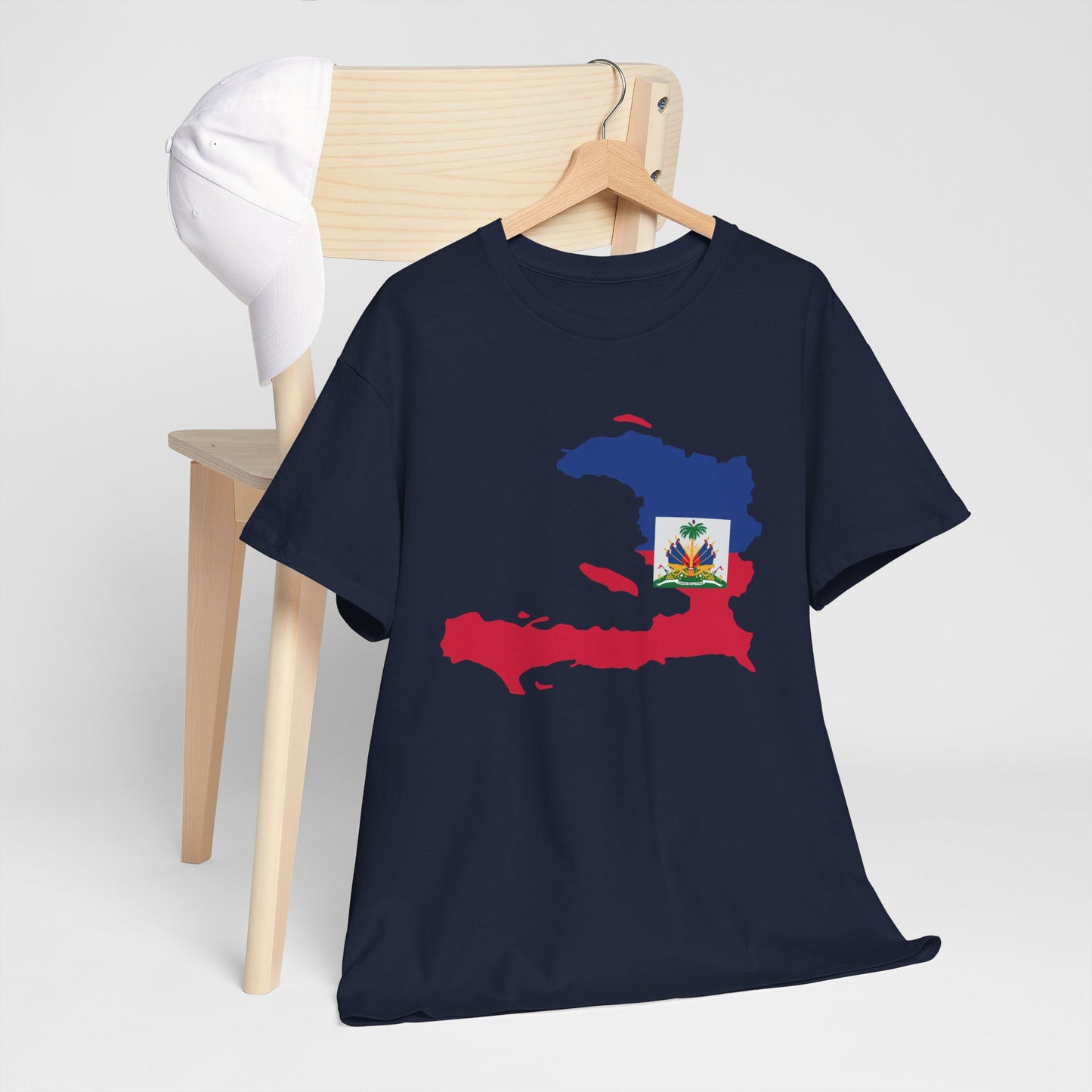 Haiti Map Flag T-Shirt — Haitian Pride Tee
