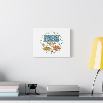Game Day Legend Canvas | Super Bowl Party, Game Day Humor