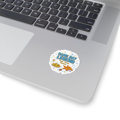 Game Day Legend Sticker | Super Bowl Party, Game Day Humor