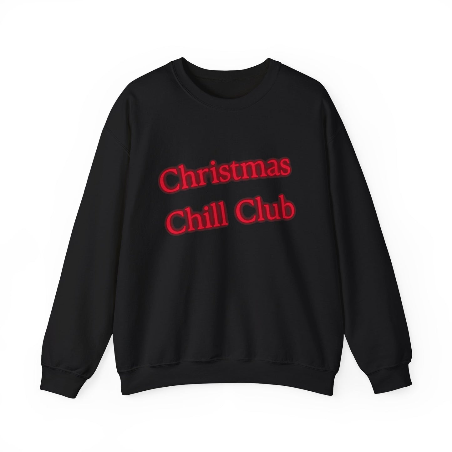 Christmas Chill Club Sweatshirt - Cozy Holiday Apparel, Unisex Crewneck, Christmas Gift, Winter Sweater, Casual Lounge Wear