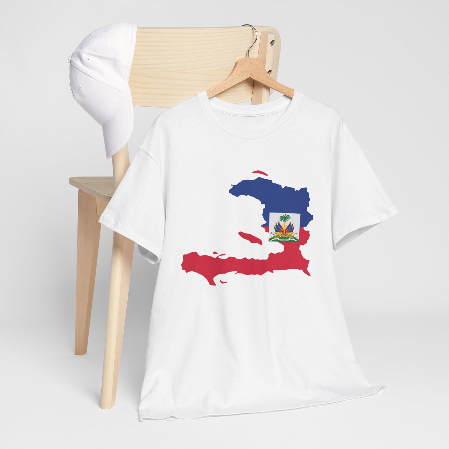 Haiti Map Flag T-Shirt — Haitian Pride Tee