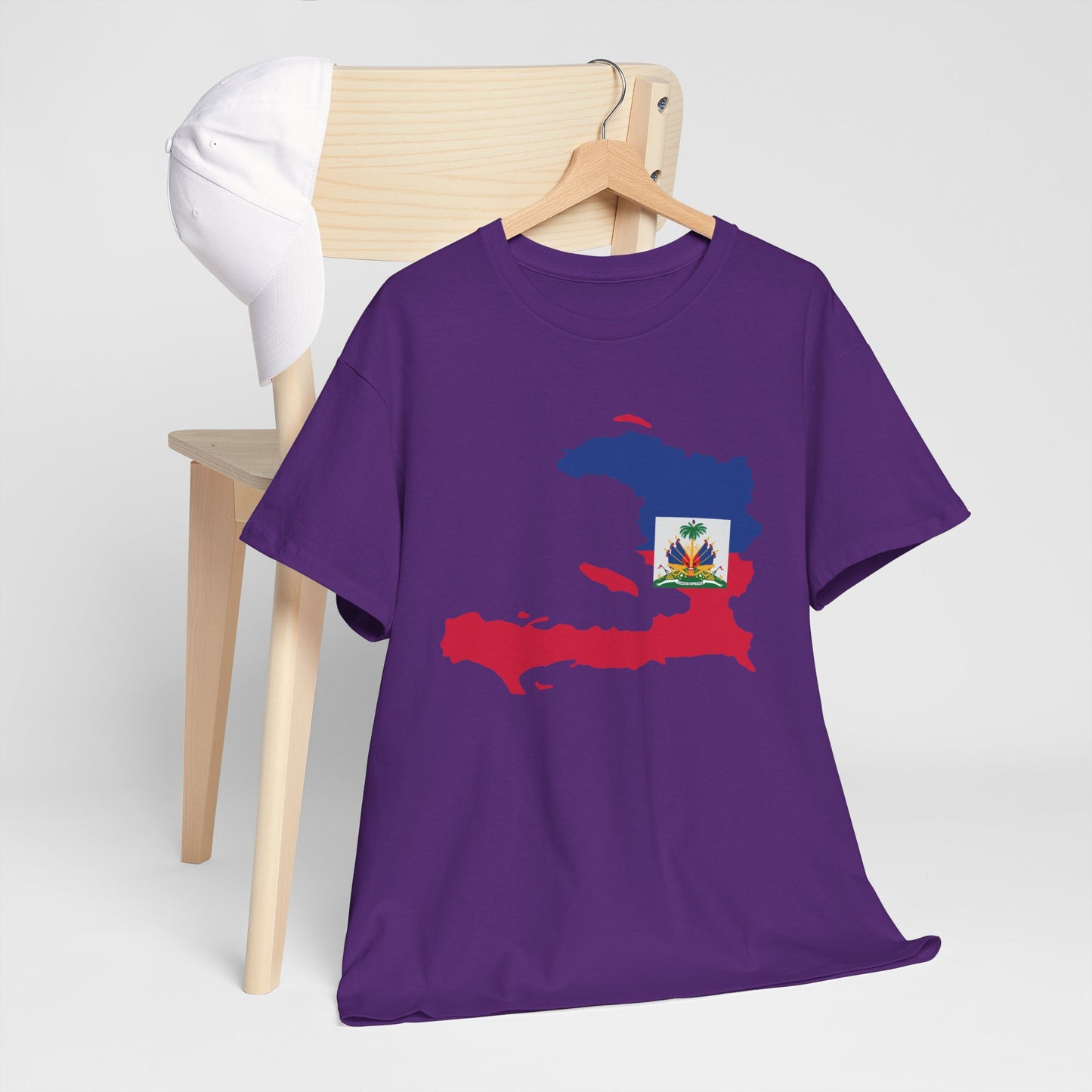 Haiti Map Flag T-Shirt — Haitian Pride Tee