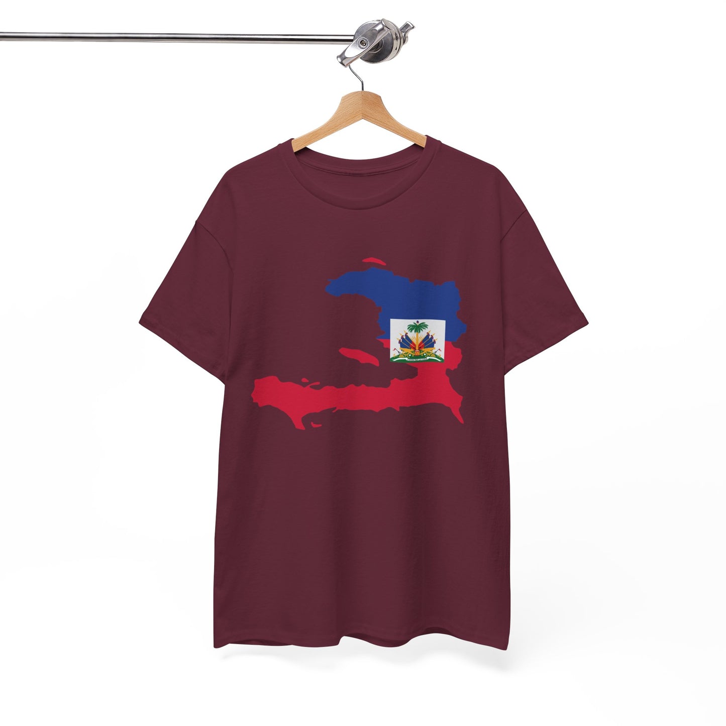 Haiti Map Flag T-Shirt — Haitian Pride Tee