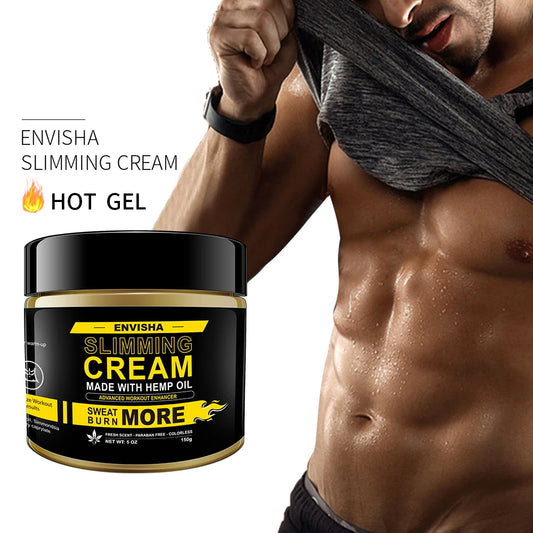 ENVISHA Body Skin Care Slimming Cream Reduce Fat Burning Anti-cellulite Weight Reduce Leg Waist Massaging Effective Body Loss