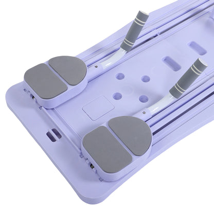 At Home Pilates Board Foldable 4-in-1 Exercise Ab Wheel Roller Exercise Equipment for Home Gym Workout Core Trainer