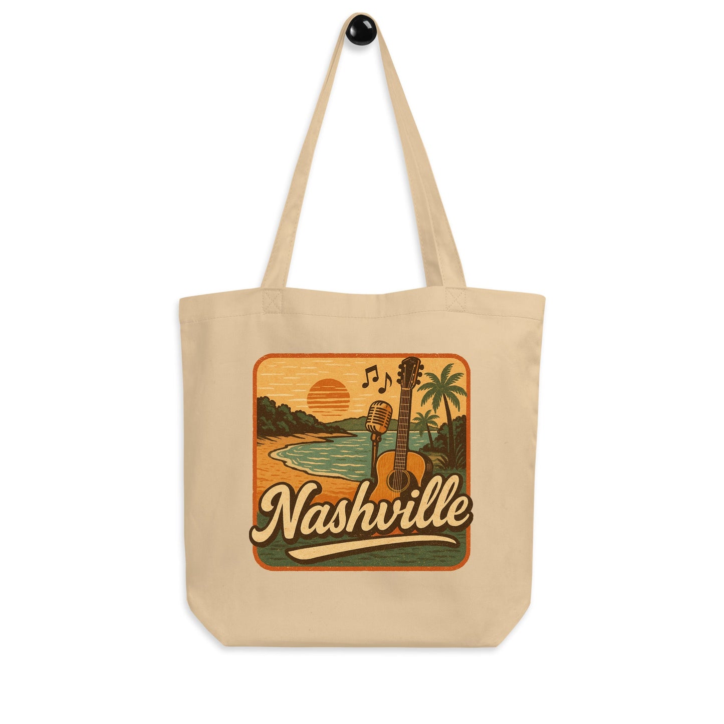 Vintage Nashville Eco-Friendly Tote Bag