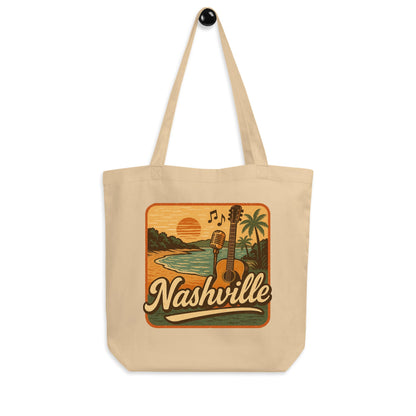 Vintage Nashville Eco-Friendly Tote Bag
